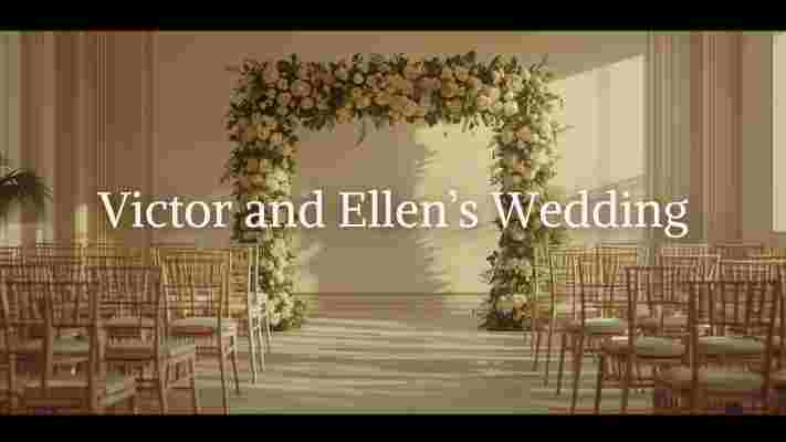Victor and Ellen wedding